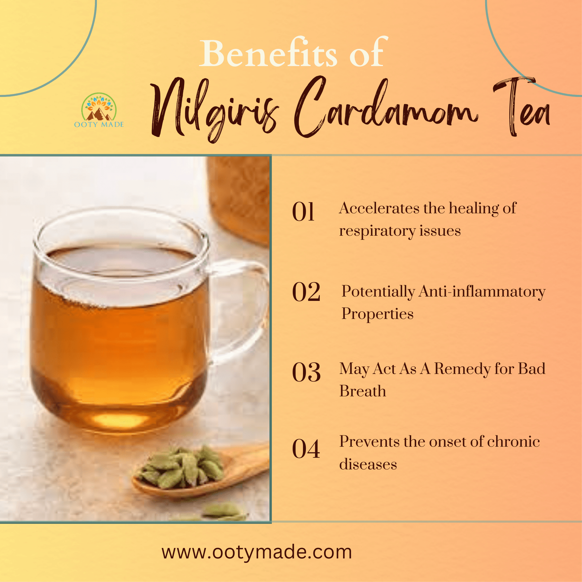 nilgiris cardamom tea