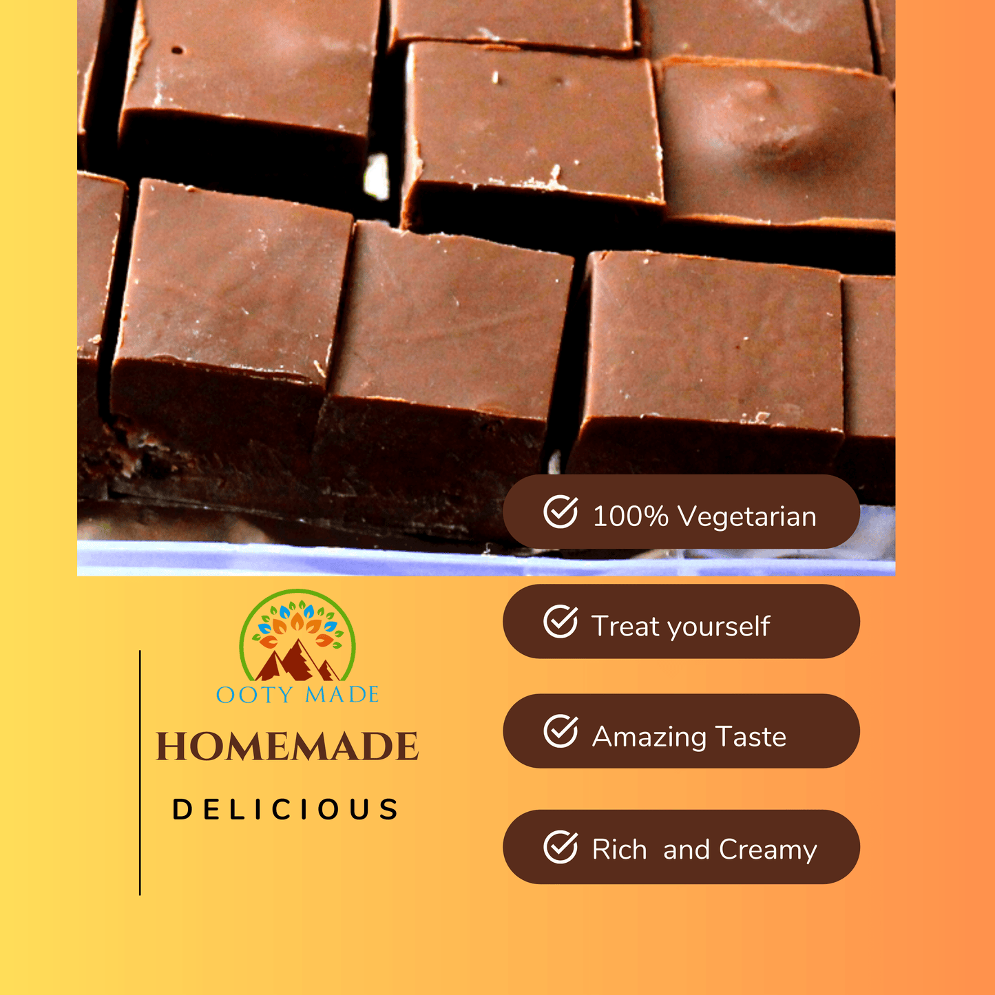 Assorted Plain Mix Homemade Chocolate OotyMade.com