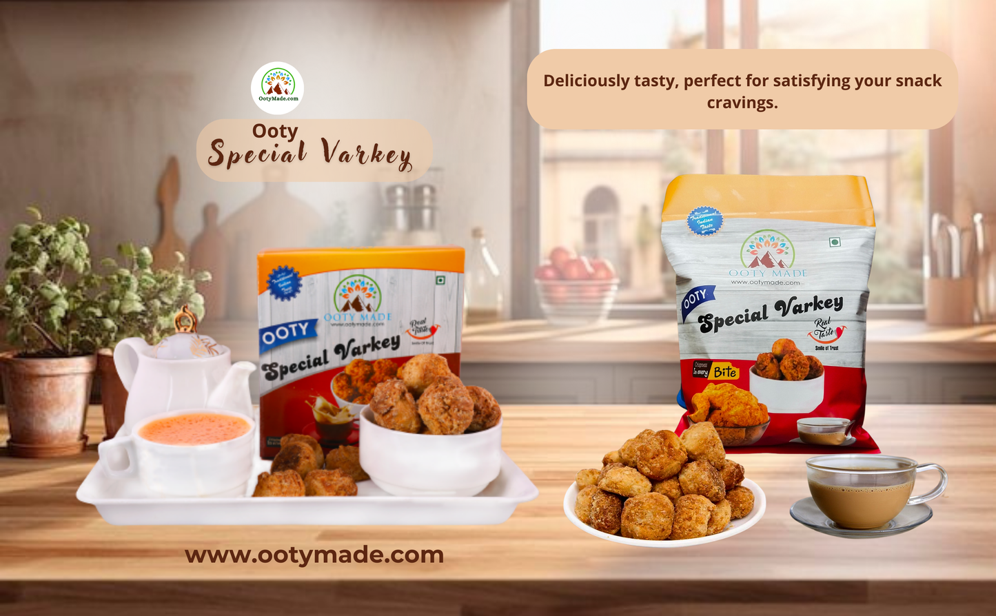 Ooty Varkey-Big and Small-2 KGs - Original Ooty Varkey Online Shopping - Best Evening Tea Time Snacks OotyMade.com