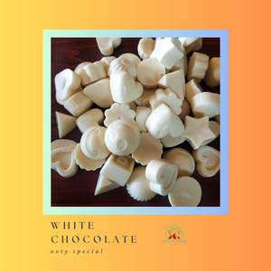 Heavenly White Chocolate Bar-Ooty Homemade Chocolate Bliss-Ooty's Best Chocolate Assortment OotyMade.com