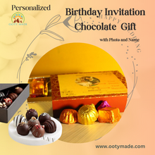 Load image into Gallery viewer, Personalized chocolate gifts for husband, wife, couples, boyfriend, for any occasion OotyMade.com
