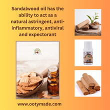 Load image into Gallery viewer, natural sandalwood oil

