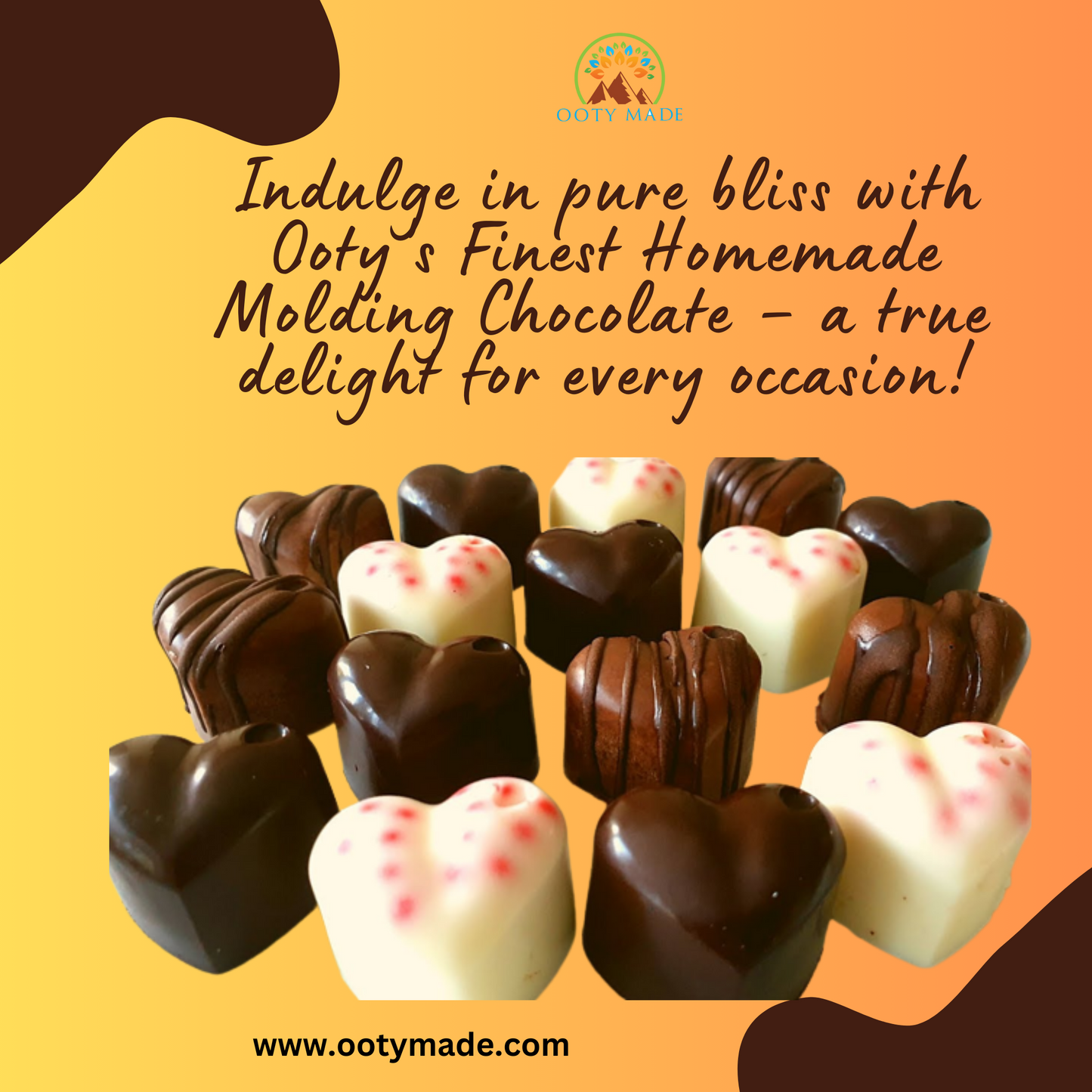Delightful 6-Piece Chocolate Gift Box | Perfect Birthday Surprise OotyMade.com