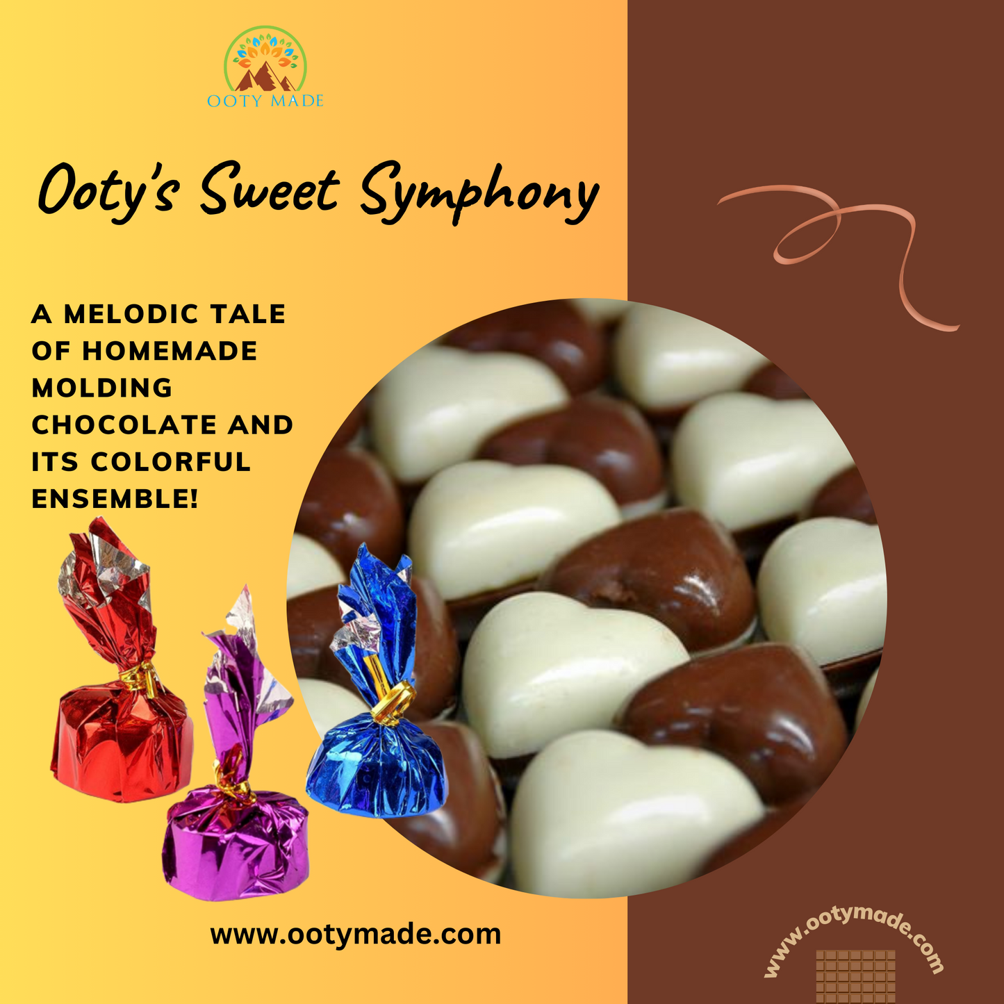 Delightful 6-Piece Chocolate Gift Box | Perfect Birthday Surprise OotyMade.com