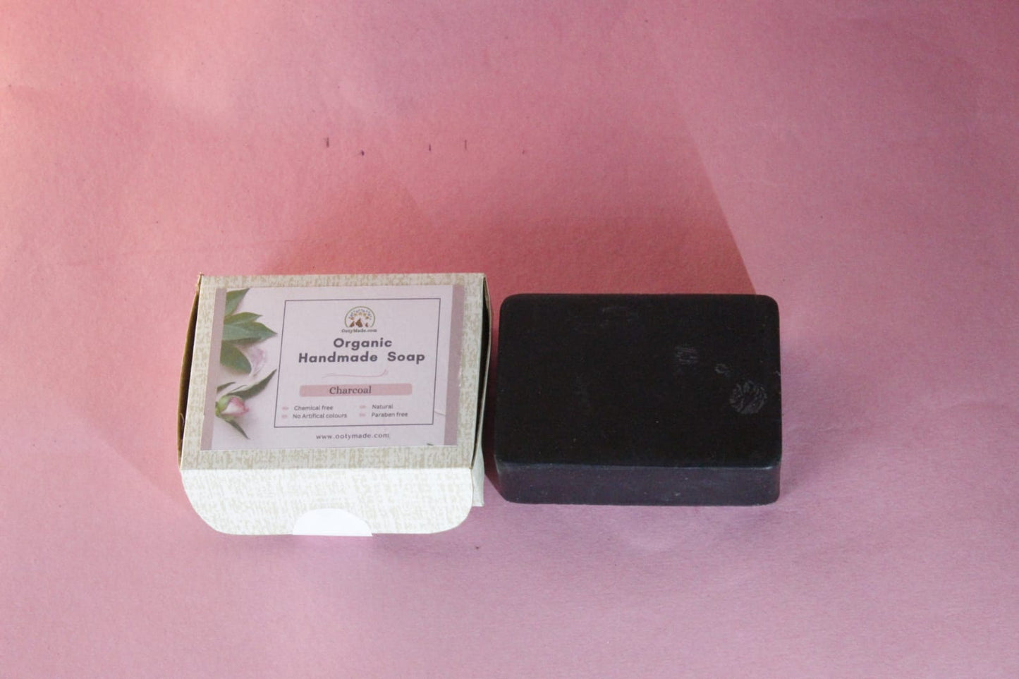 Charcoal Handmade Soap: Elevate Your Skincare Routine with Natural Organic Cleansing Perfection! OotyMade.com