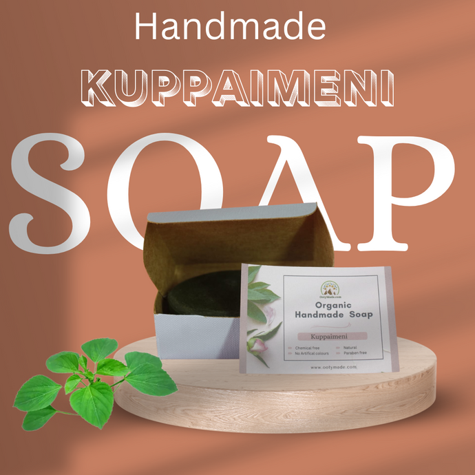 Kuppaimeni Natural Handmade Soap - Pure Organic Bliss for Your Skin OotyMade.com