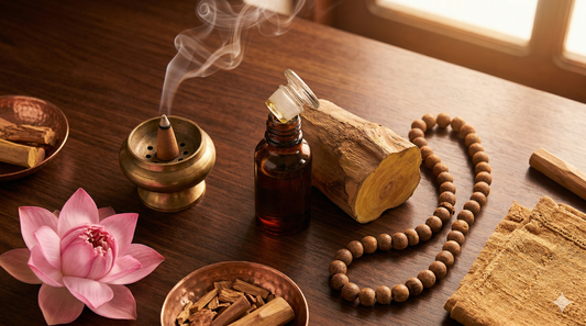 pure sandalwood oil uses benefits nilgiris india skin hair meditation chandan tel ootymade