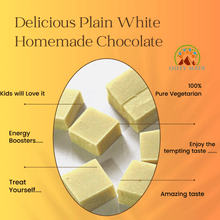 Load image into Gallery viewer, Plain homemade white chocolate in India OotyMade.com
