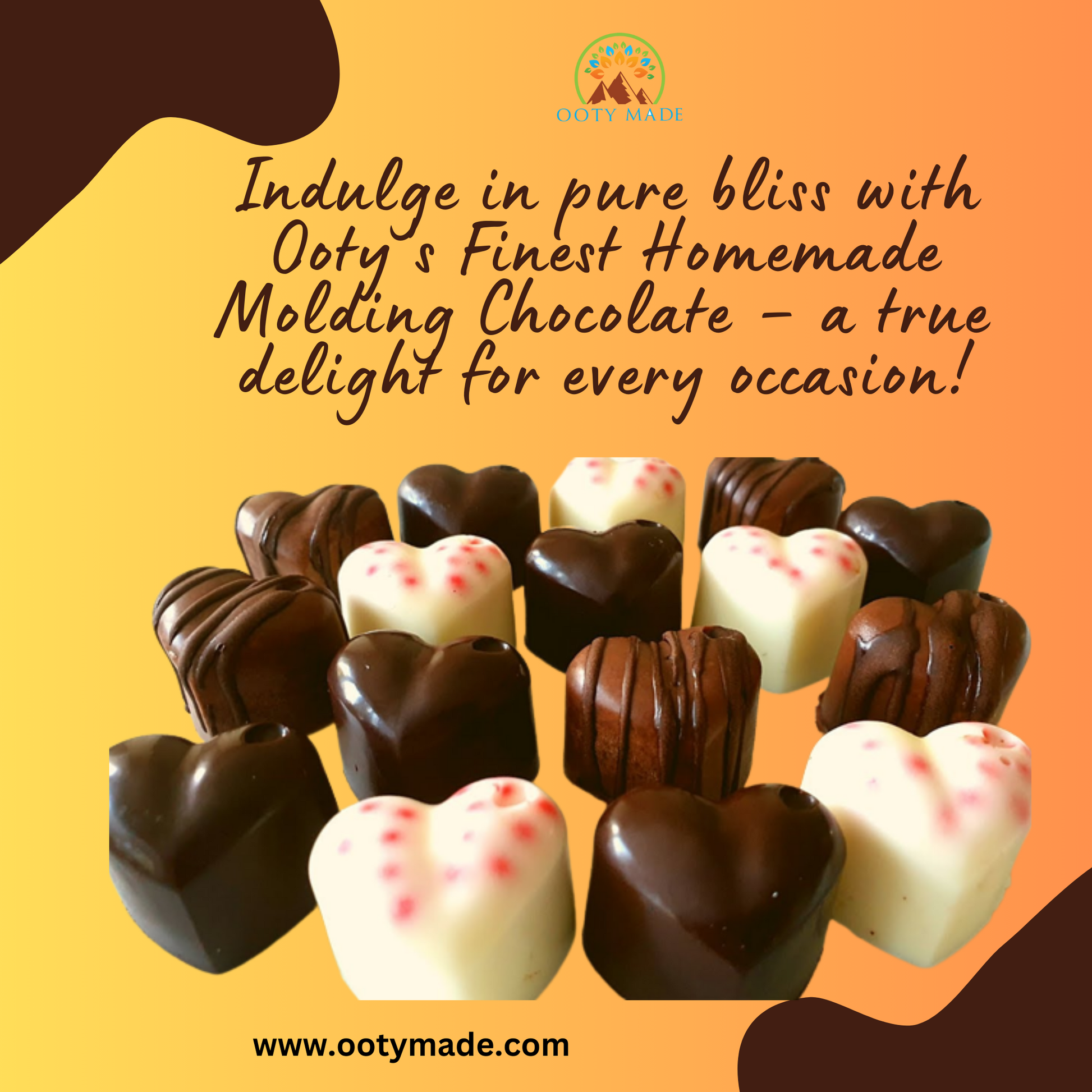 Ooty Chocolates Assortment - Handmade Elegance-Irresistible Mixed Chocolate Medley OotyMade.com