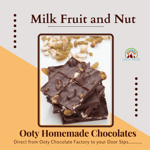 Milk Chocolate Fruit and Nut Pack for gift OotyMade.com