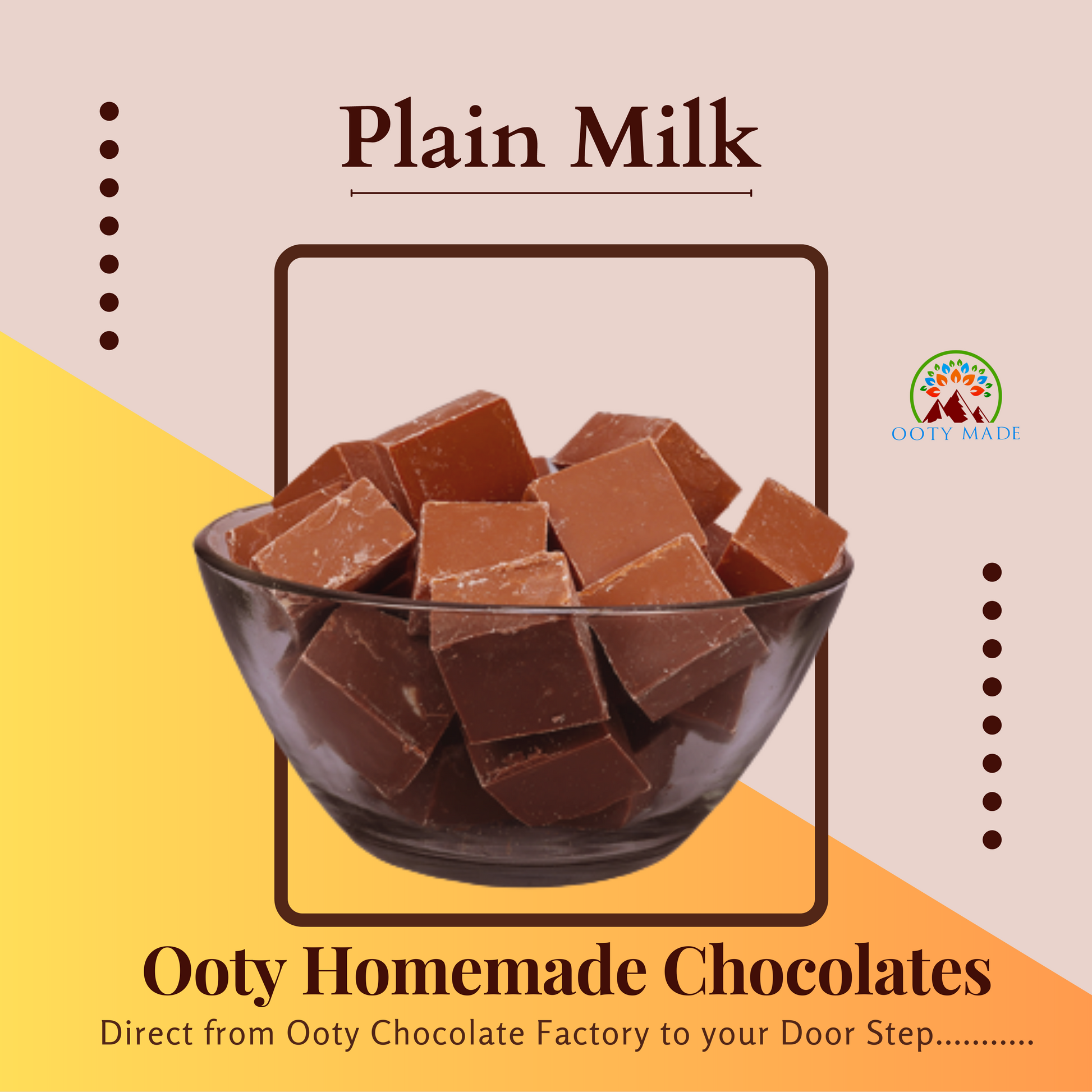 Buy Homemade Milk Chocolates from Ooty Chocolate Factory OotyMade.com