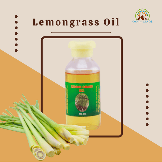 Organic Lemongrass Essential Oil In India OotyMade.com