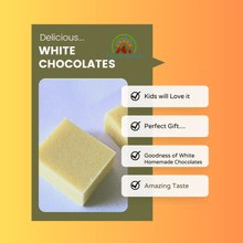 Load image into Gallery viewer, Plain homemade white chocolate in India OotyMade.com
