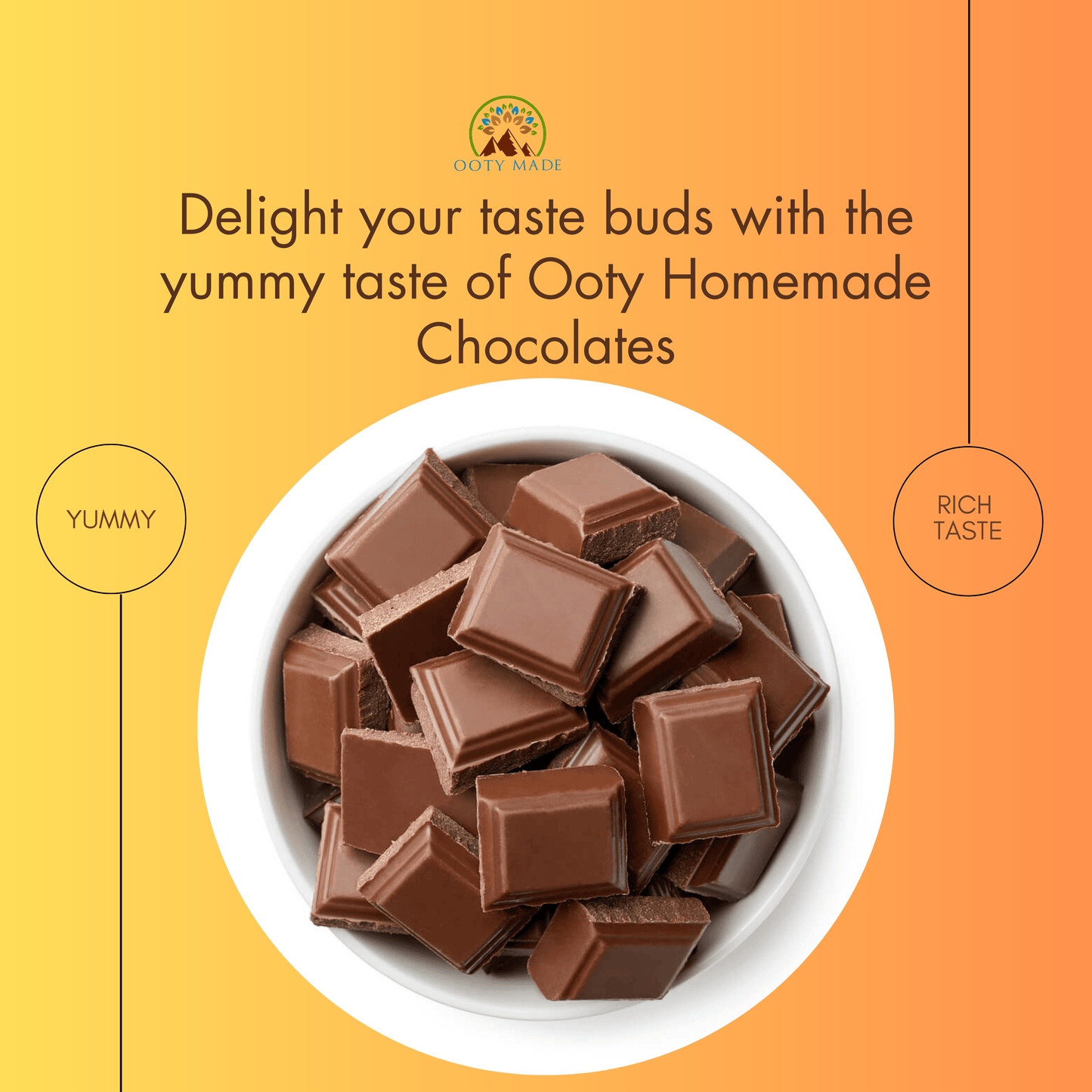 Buy Homemade Milk Chocolates from Ooty Chocolate Factory OotyMade.com