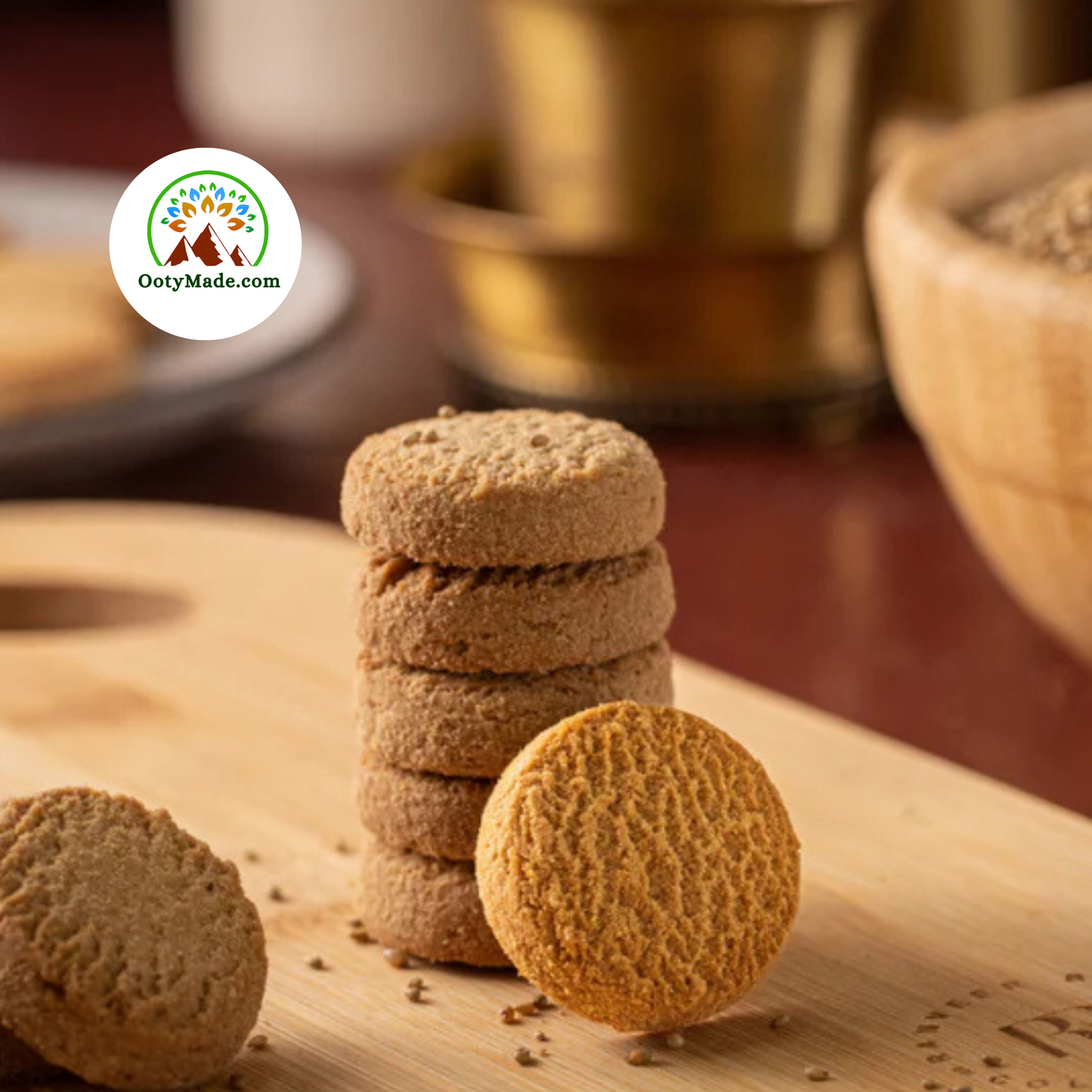 Ooty Foxtail Millet Biscuits – Wholesome & Crunchy Healthy Snacks | Enjoy Millet Benefits in Every Bite