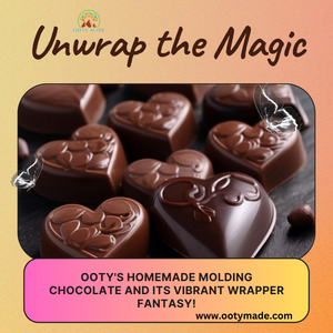 Unique Love Gifts: Best Chocolate for Your Special Someone-6 pieces OotyHomemade Chocolate box OotyMade.com