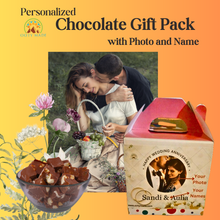 Load image into Gallery viewer, Customised chocolate gift pack for Birthday,Wedding, Anniversary OotyMade.com
