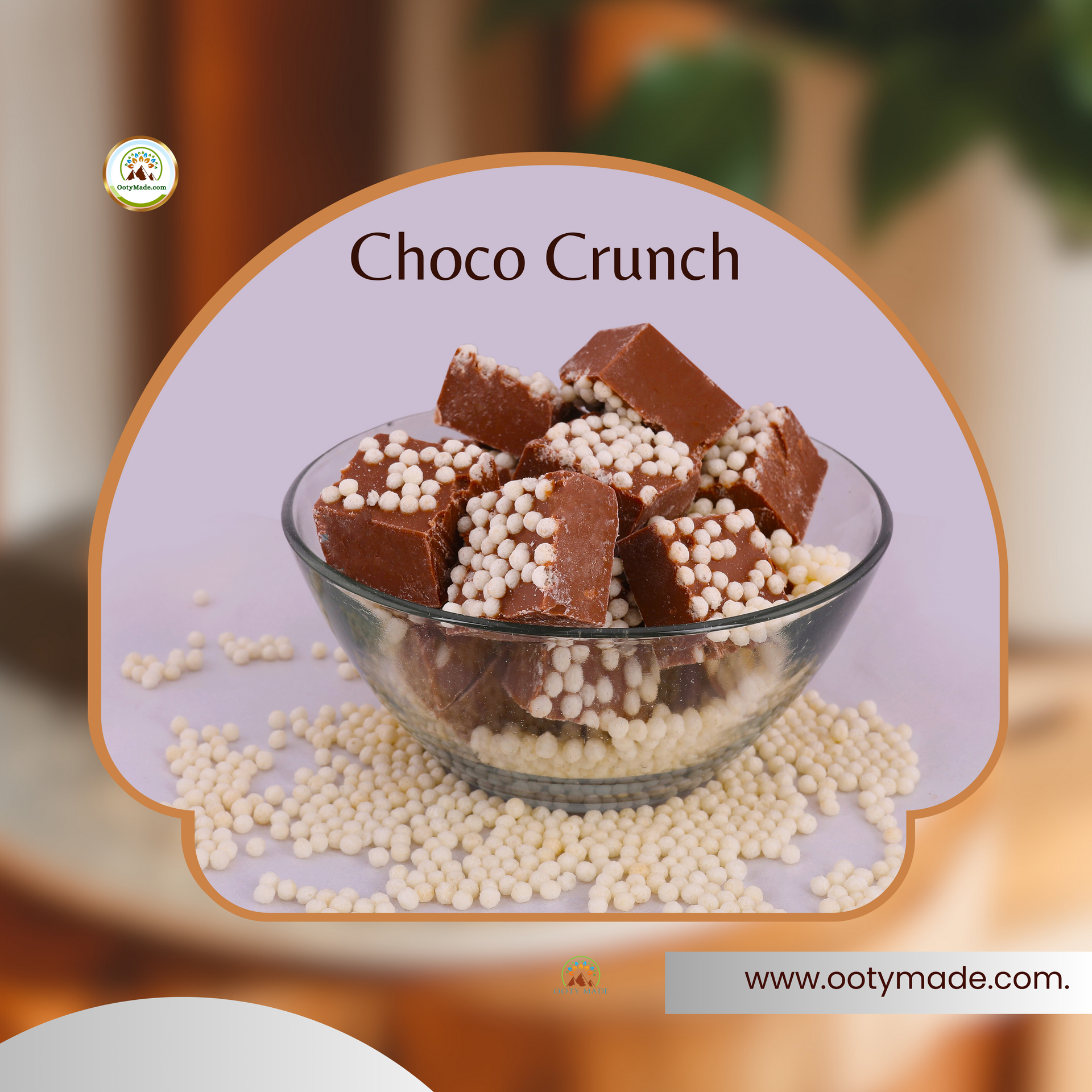 choco☆ Ooty Choco Crunch — Crispy Handmade Chocolate | OotyMade