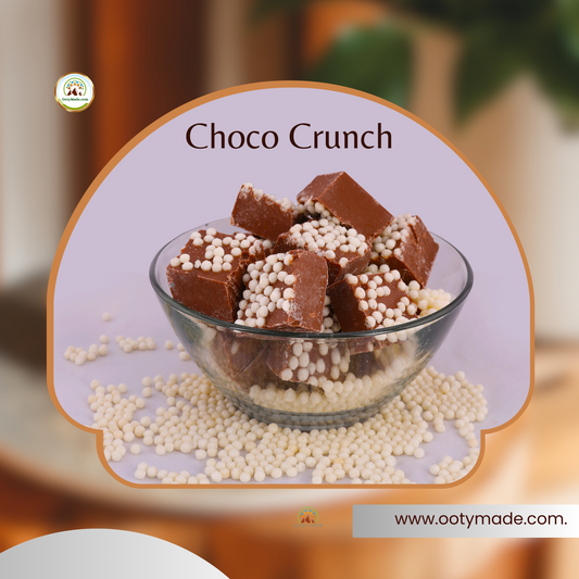 Ooty Bliss: Indulge in Divine Crunch Chocolate Bars - Handcrafted Perfection! OotyMade.com