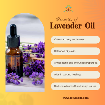 Luxe Lavender: Pure Lavender Essential Oil for Hair and Skin Care - 100% Natural Aromatherapy Elixir