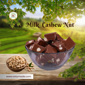 Luxurious Ooty Handmade Cashew Nut Milk Chocolate - Irresistible Indulgence OotyMade.com