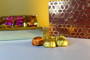 Ooty's Finest Chocolate Gift Box | Handcrafted Delights,Assorted molding chocolate with colour wrappers OotyMade.com