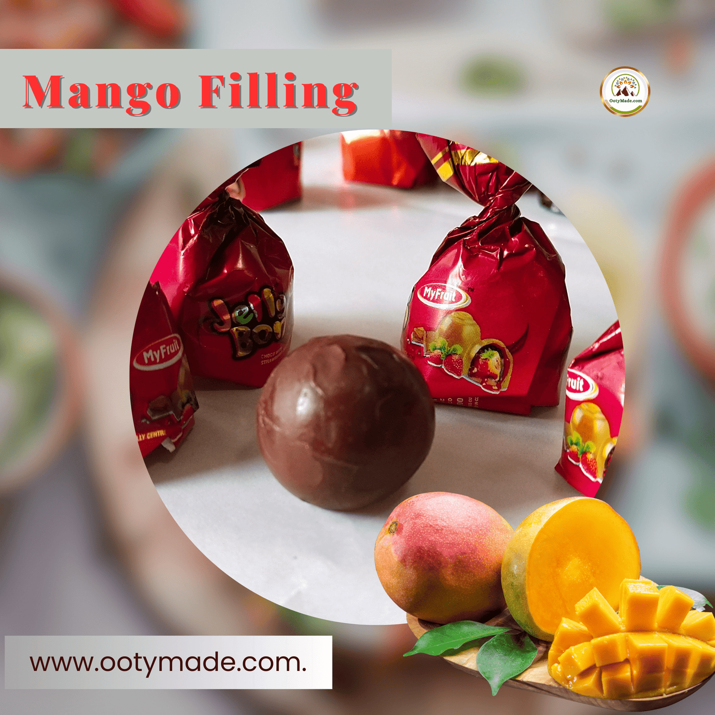 Mango Center Filling Chocolates for gifting OotyMade.com