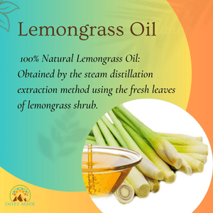 Organic Lemongrass Essential Oil In India OotyMade.com