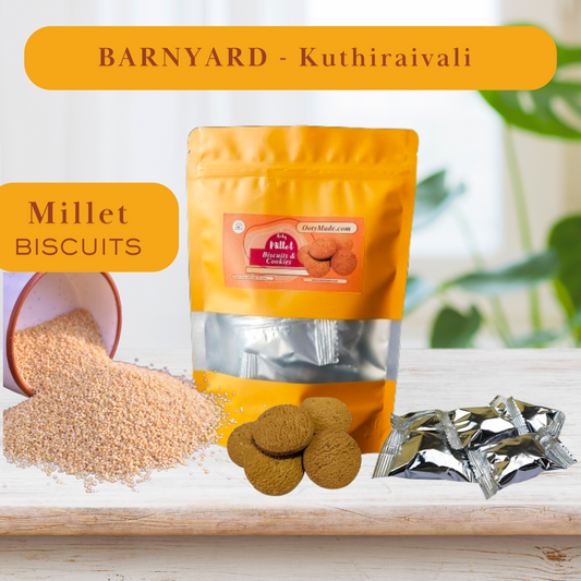 Ooty Barnyard Millet Biscuits – Healthy & Tasty Snack for All Ages | Nutritious Biscuits & Cookies