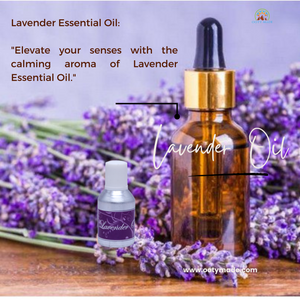 Luxe Lavender: Pure Lavender Essential Oil for Hair and Skin Care - 100% Natural Aromatherapy Elixir