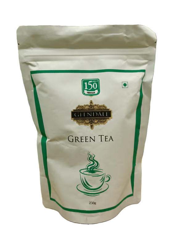 GLENDALE Green Tea | 250 g | Pack of 1 | Total 250 g | High Grown Nilgiri Tea | 150 Years of Heritage