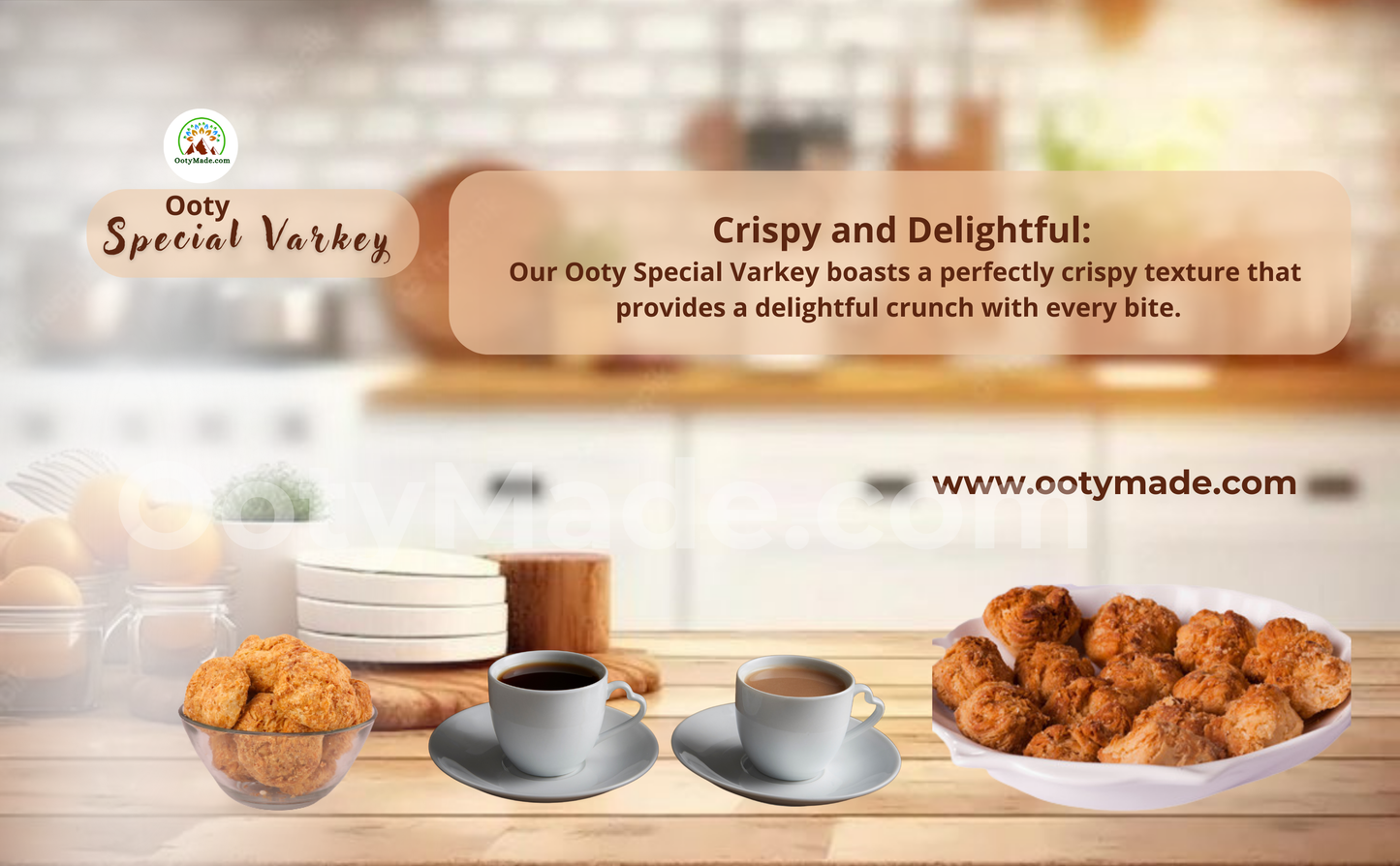 Ooty Varkey-Big and Small-2 KGs - Original Ooty Varkey Online Shopping - Best Evening Tea Time Snacks OotyMade.com