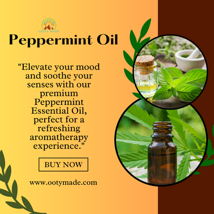 Peppermint Essential Oil for Hair growth, Digestion, and Pain relief