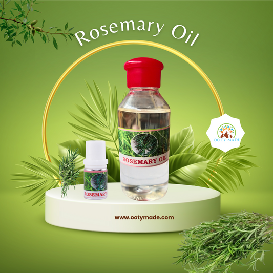 Premium Rosemary Essential Oil - 100% Pure and Organic-for Skin and Hair