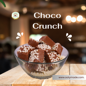 Ooty Bliss: Indulge in Divine Crunch Chocolate Bars - Handcrafted Perfection! OotyMade.com