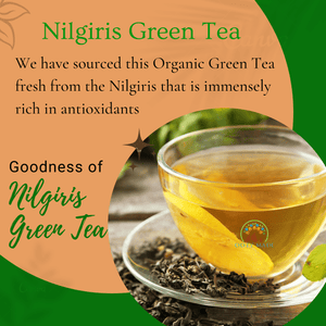 Nilgiris organic green tea for antioxidants