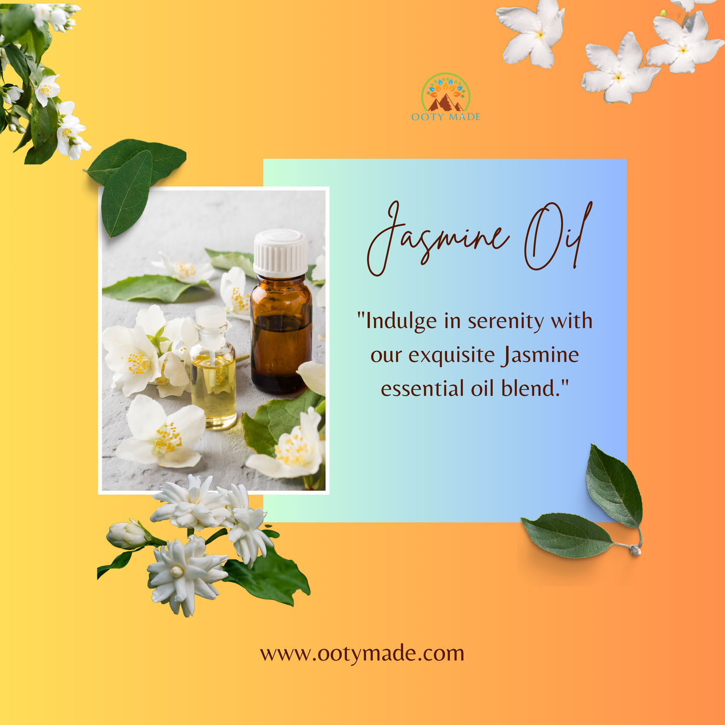 Experience the Allure of Nilgiris' Finest Pure Jasmine Oil - Perfect for Hair, Skin, and Sacred Rituals