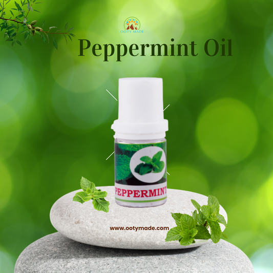 Peppermint Essential Oil for Hair growth, Digestion, and Pain relief