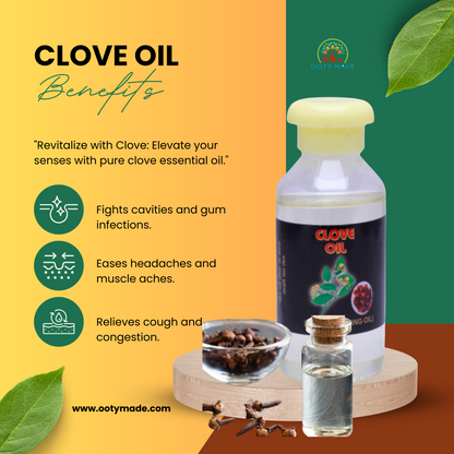 Premium Pure Clove Oil - The Best Clove Oil for Teeth, Gums, and Skin