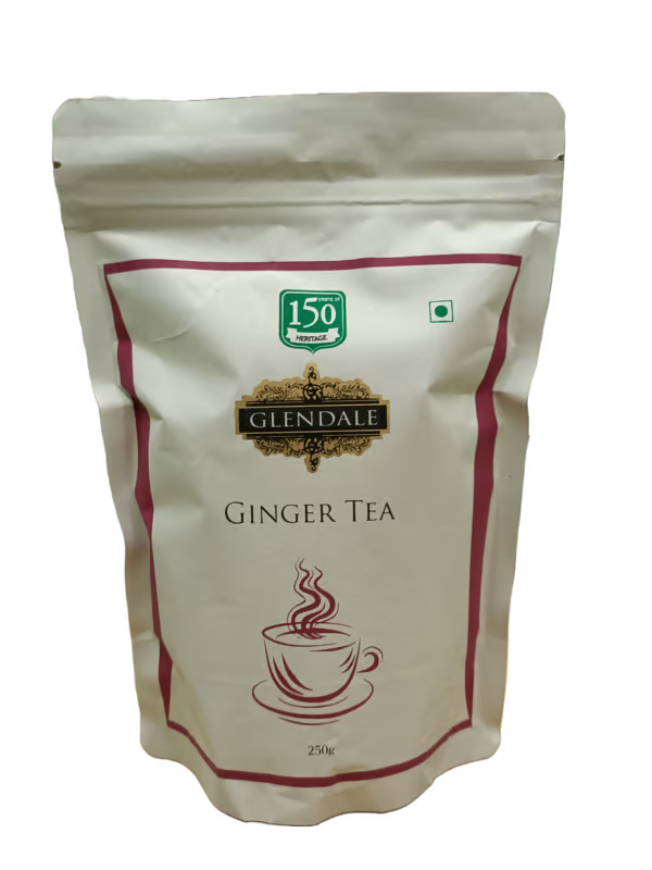 GLENDALE Ginger Tea | 250 g | Pack of 1 | Total 250 g | High Grown Nilgiri Tea | 150 Years of Heritage