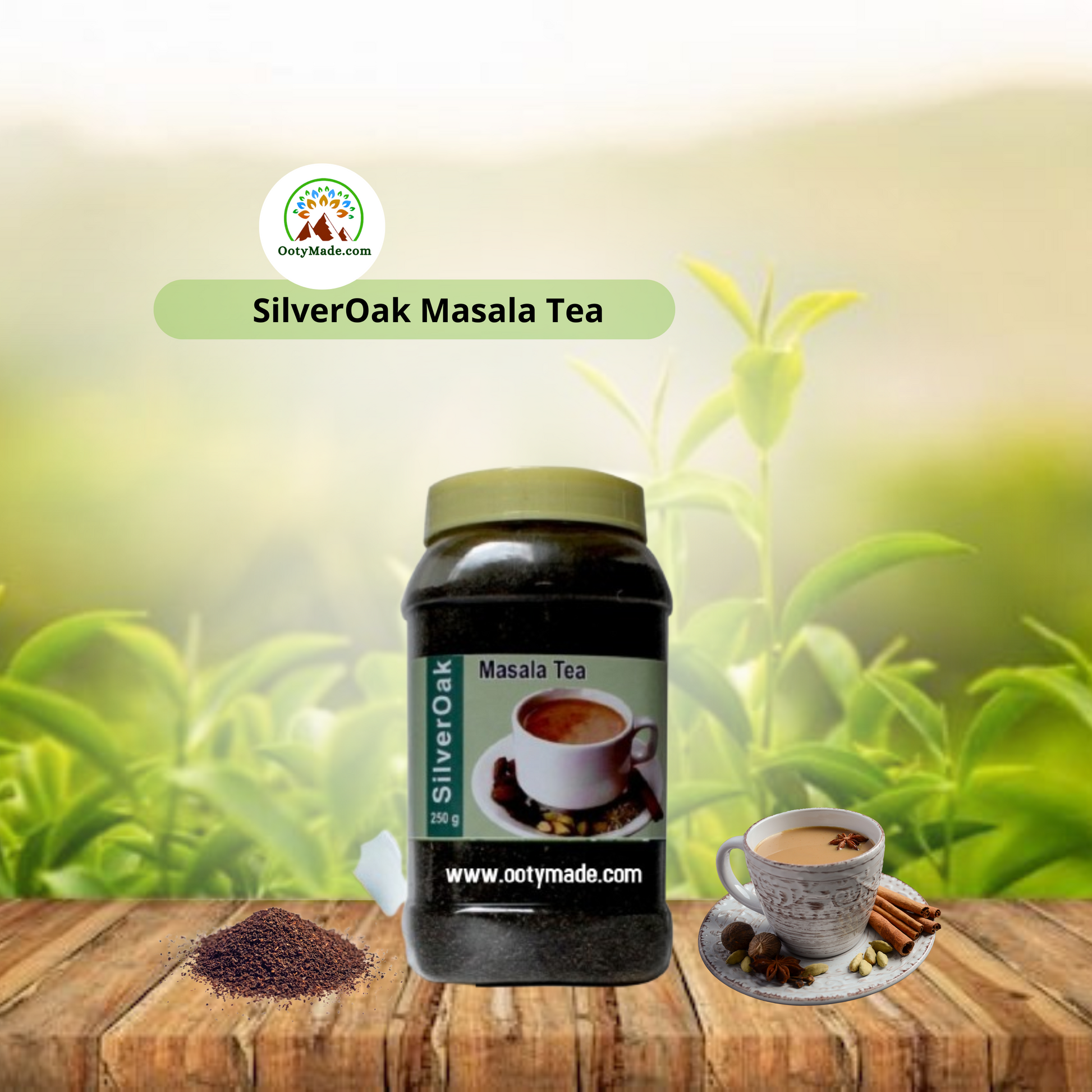 Silveroak Masala Tea 500gms OotyMade.com