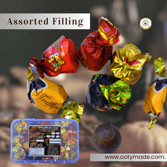 Assorted (Mix) Pack of Center Filling Chocolate OotyMade.com