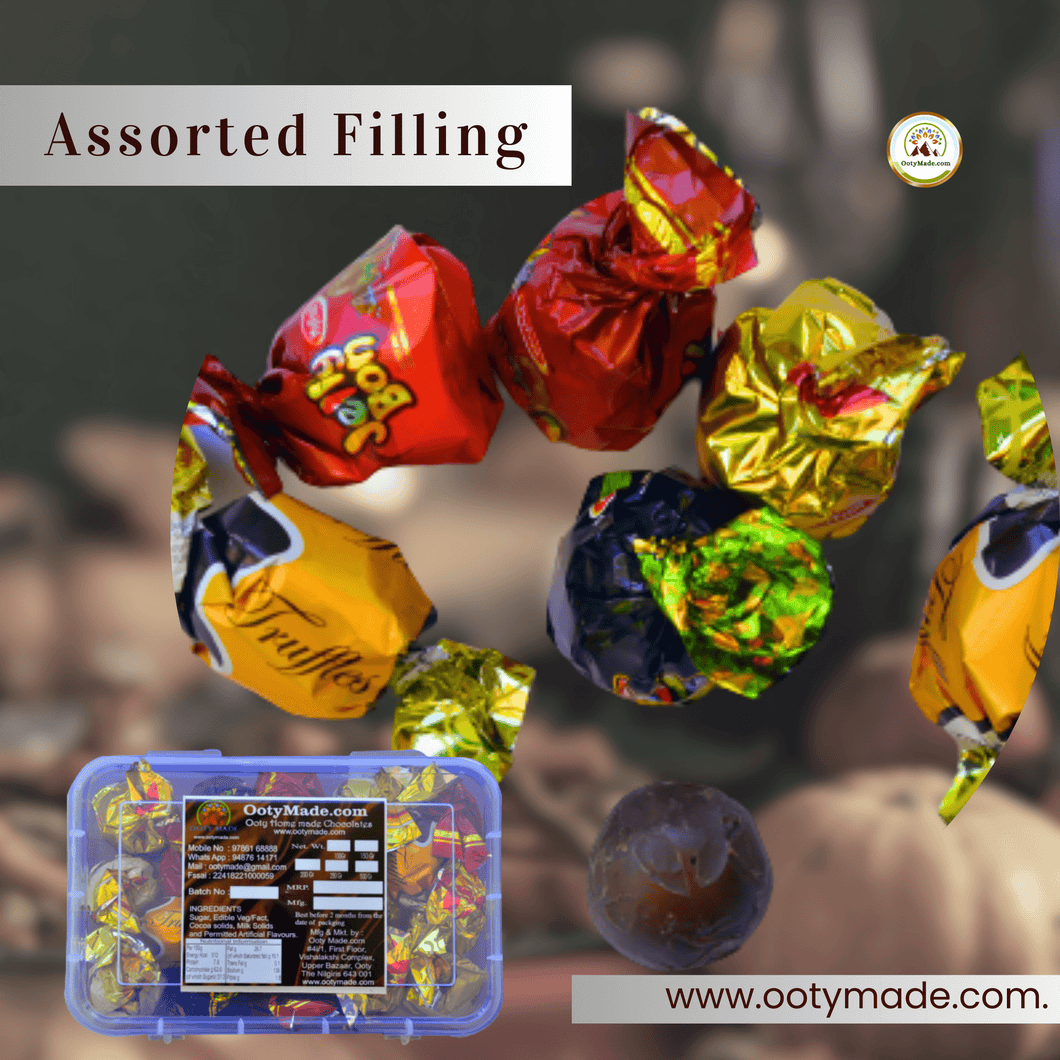 Assorted (Mix) Pack of Center Filling Chocolate OotyMade.com