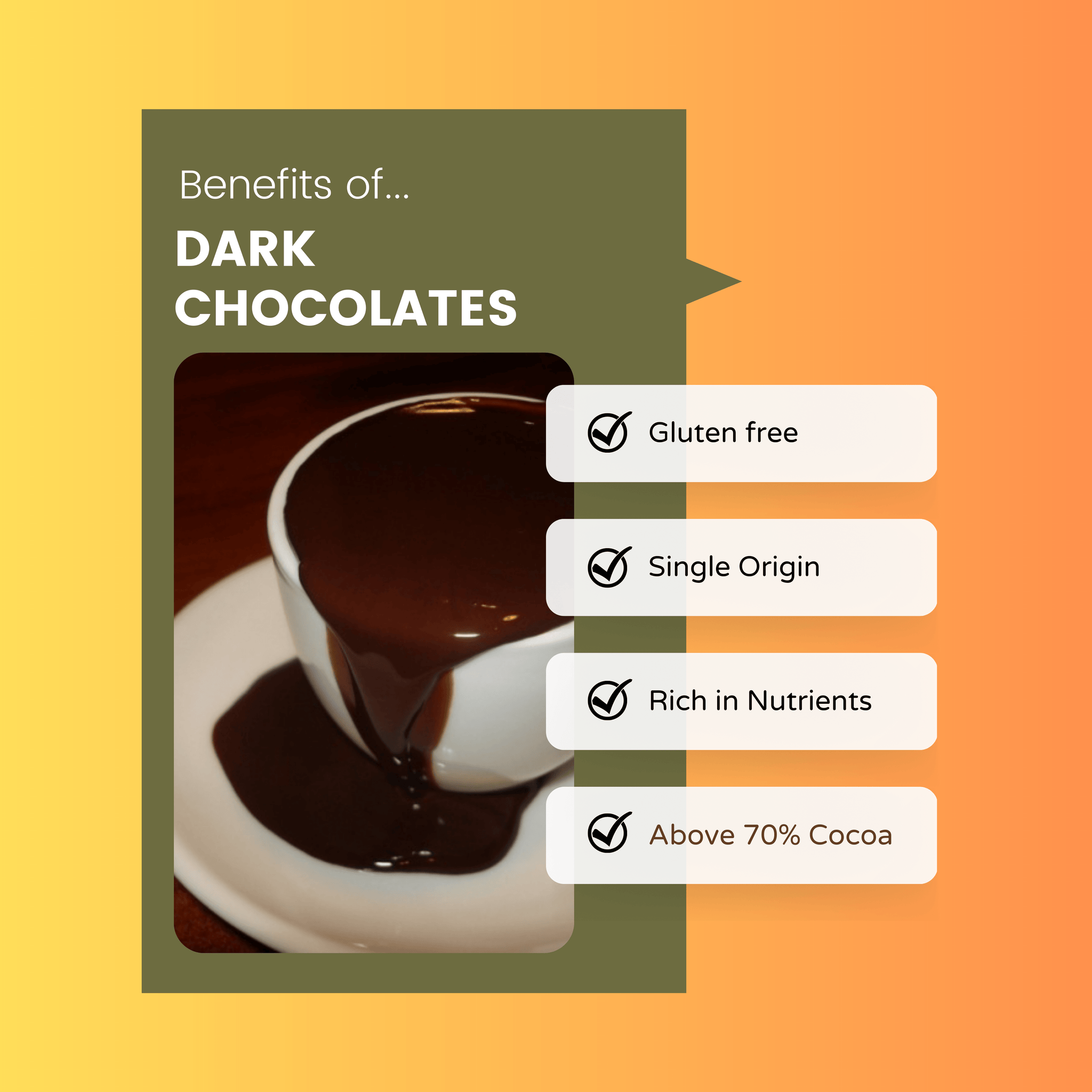 Dark chocolate clearance online purchase