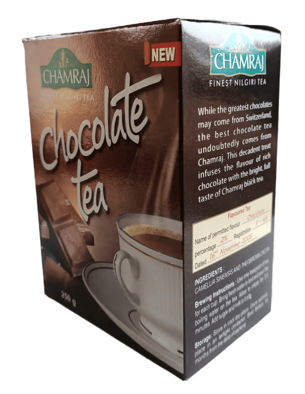 CHAMRAJ Chocolate Tea 250 g | Pack of 1 | Total 250 g | Finest Nilgiri Tea