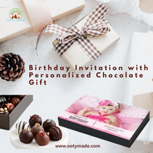 Load image into Gallery viewer, Birthday Return Gifts- personalized Chocolate Gift with photo- (Sample) OotyMade.com
