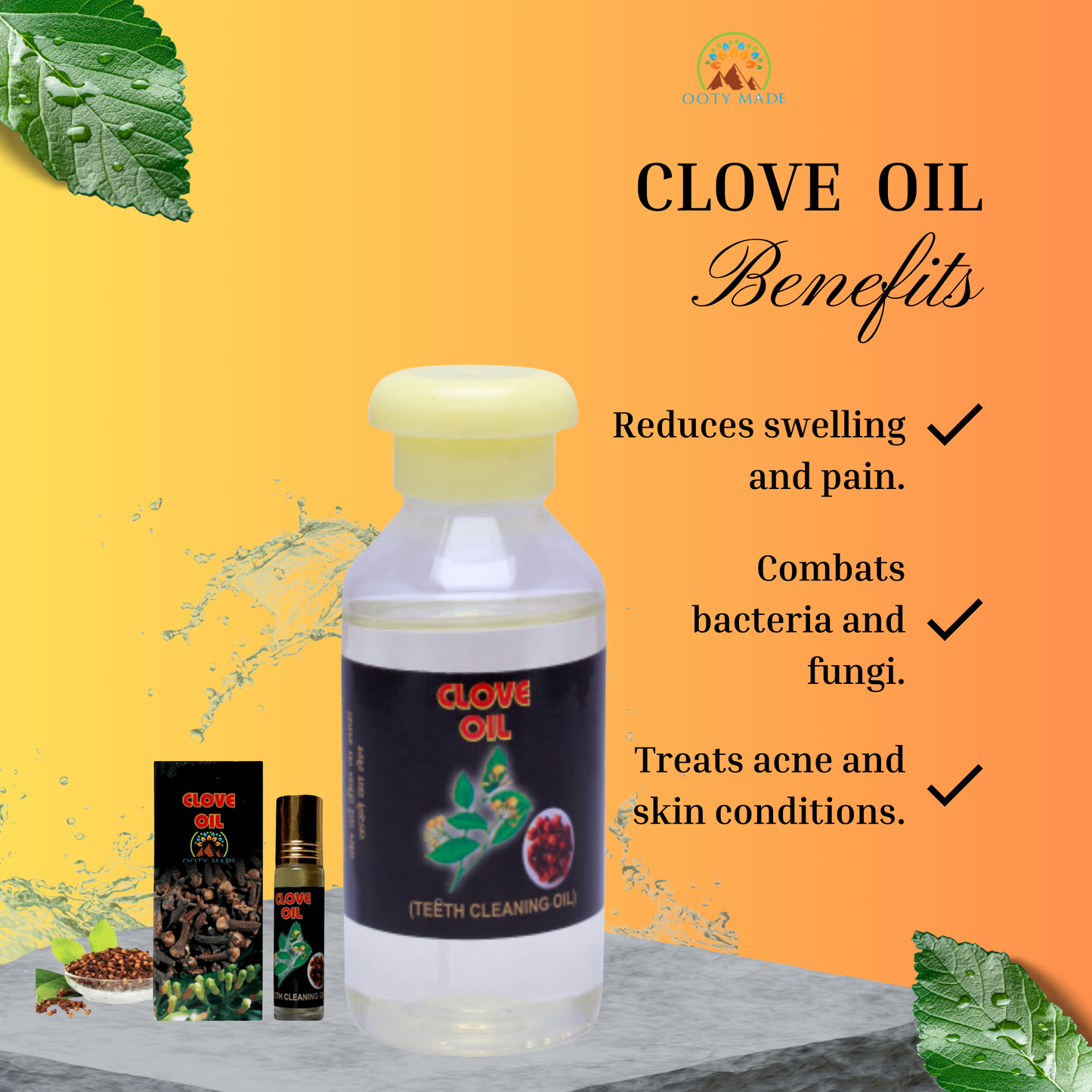 Premium Pure Clove Oil - The Best Clove Oil for Teeth, Gums, and Skin