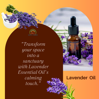 Luxe Lavender: Pure Lavender Essential Oil for Hair and Skin Care - 100% Natural Aromatherapy Elixir