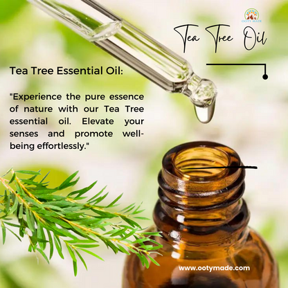 Premium Nilgiri Tea Tree Oil - Your Ultimate Solution for Clear, Radiant Skin and Lustrous Hair