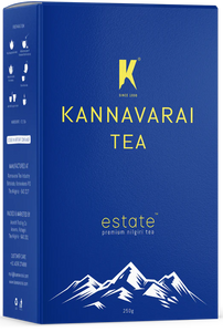 Ooty Kannavarai Tea Estate Black Tea Powder - Finest Ooty Tea for a Perfect Brew from Nilgiri Hills OotyMade.com